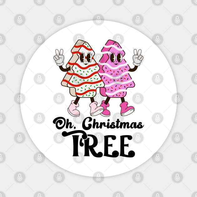 Oh, Christmas Tree Little Debbie Magnet by Hobbybox